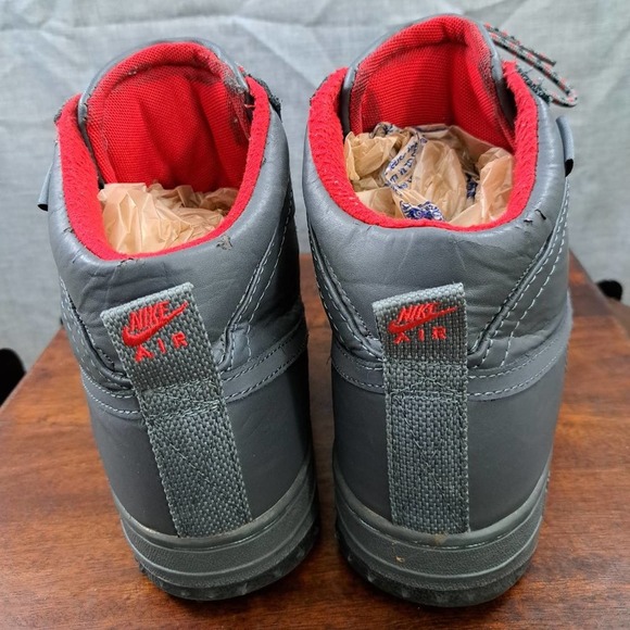 %Nike Air Force 1 High Military Boot Shoes Men\'s 11 Cool Gray 537889-001 / A 35 main image 9